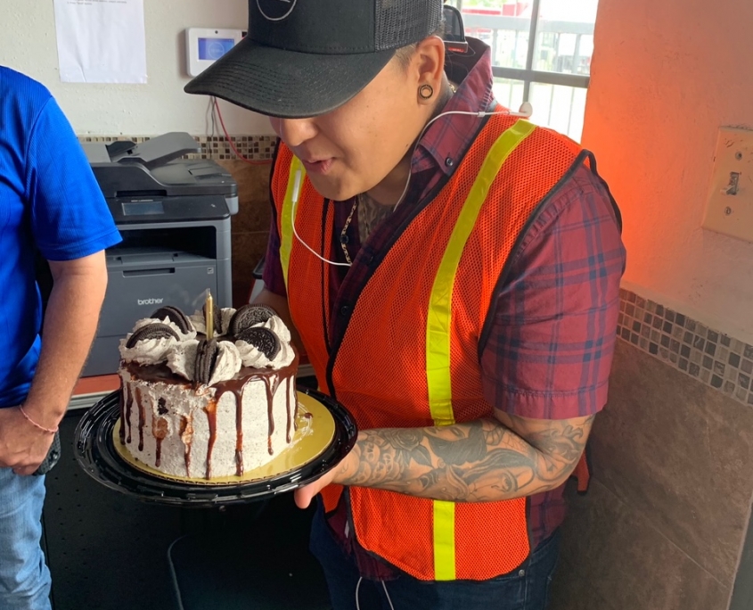 Cumpleaños de nuestro Guardia Kassandra Calderon